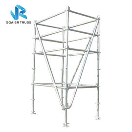 Flexible Aluminium Mobile Scaffold Work Platform Ringlock With Complete Accessories