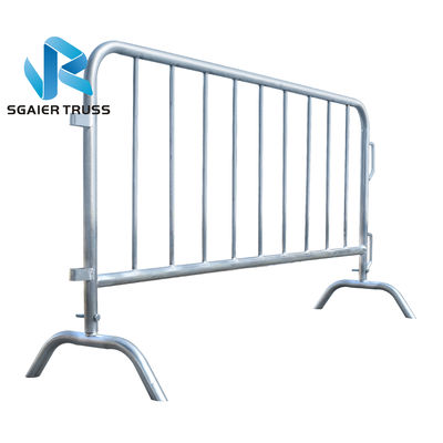Steel Barricade Galvanized Crowd Control Barrier Temporary Fence